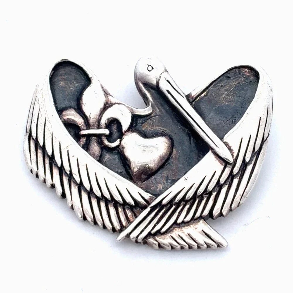 Cristy Cali 925 Sterling Silver 2013 Limited My Heart Is In Louisiana Pendant